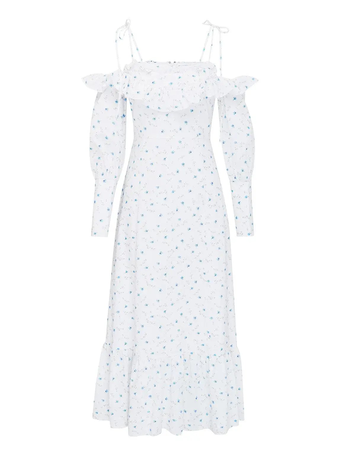 Alice McCall Limonata Midi Dress Porcelain Size 12 photo 4