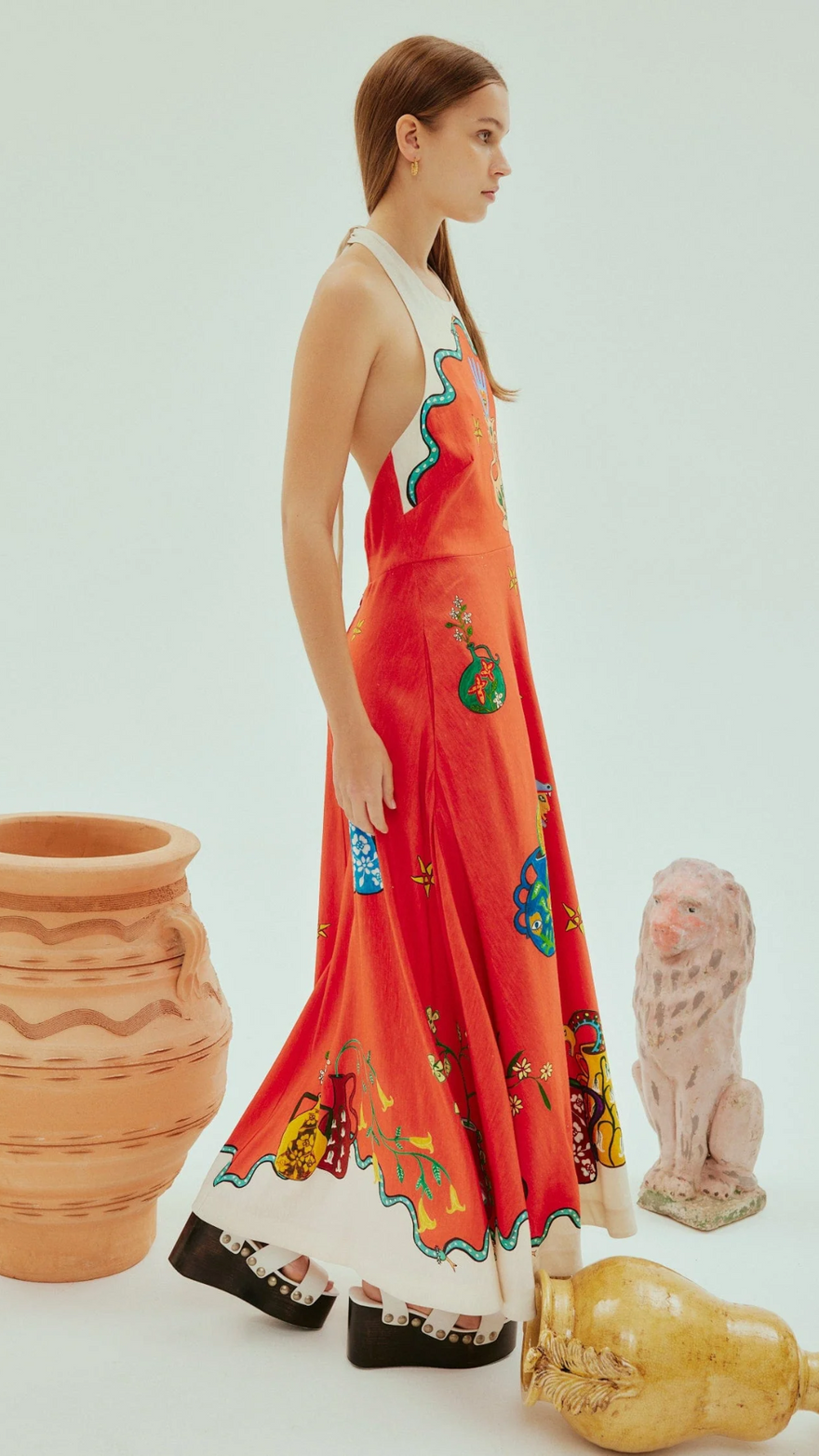 Alemais Alemais - Rose Halter Dress photo 3