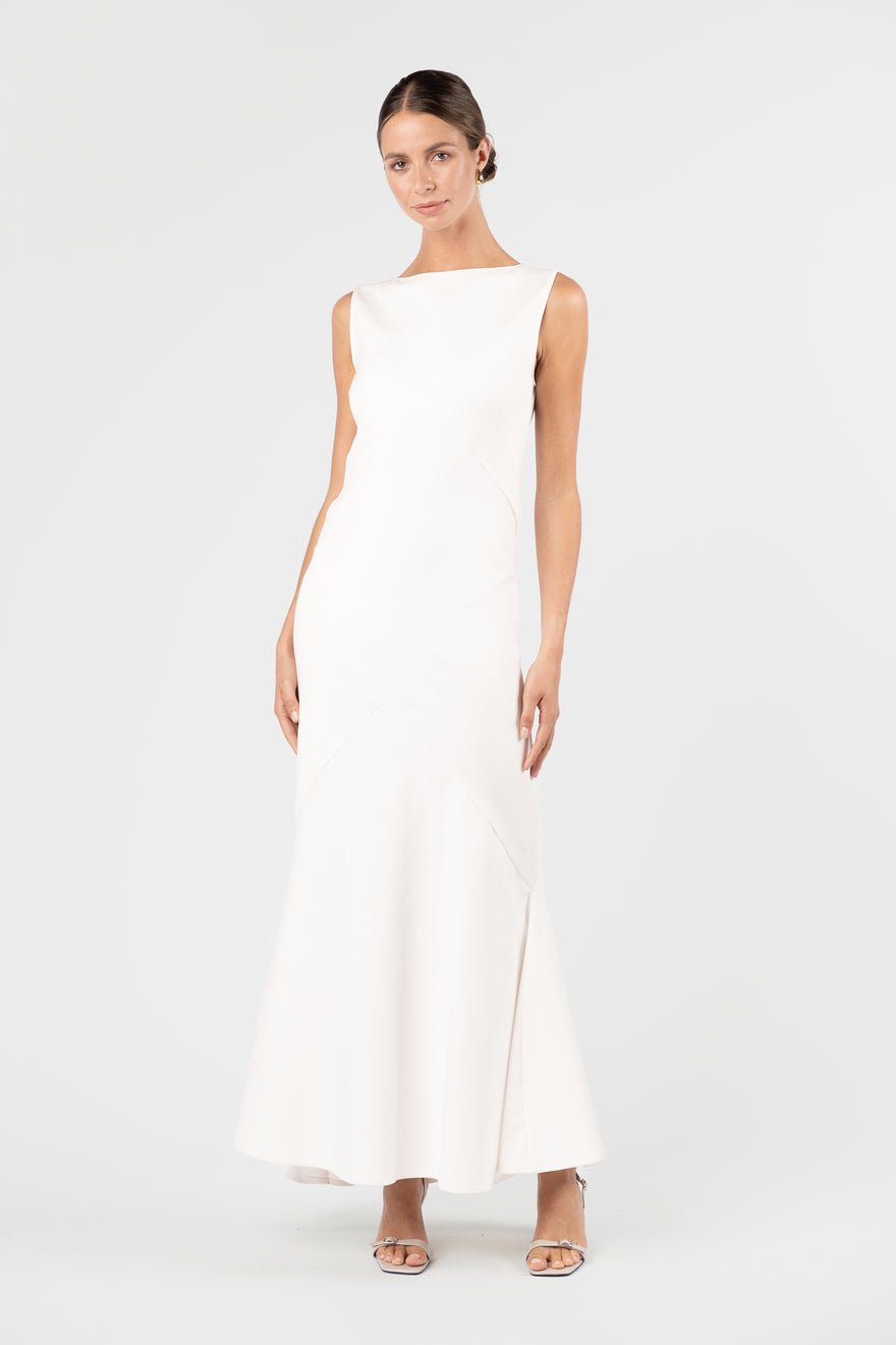 One Fell Swoop Monica Gown - Sicilian White photo 3