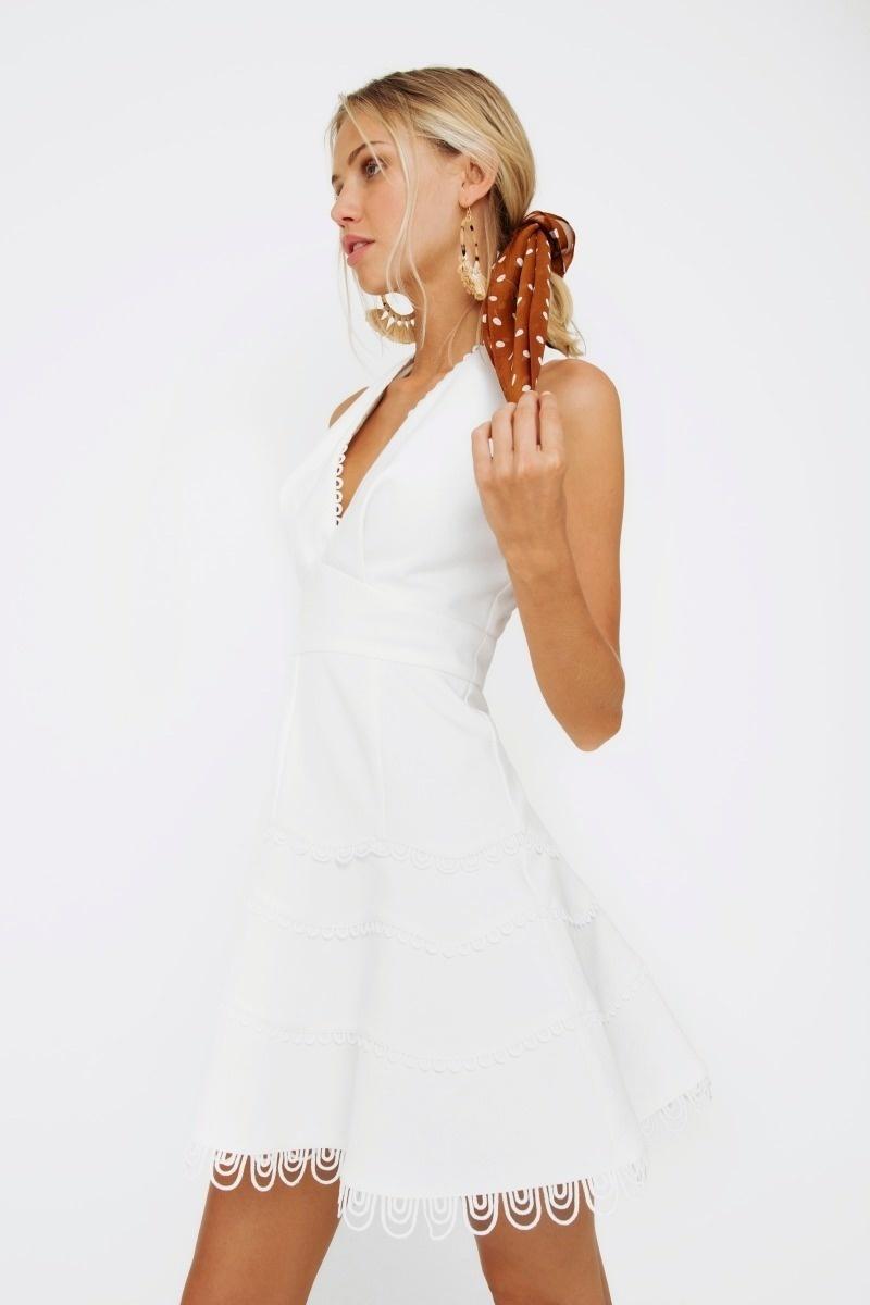Sheike Paris Dress White Size 12 photo 2
