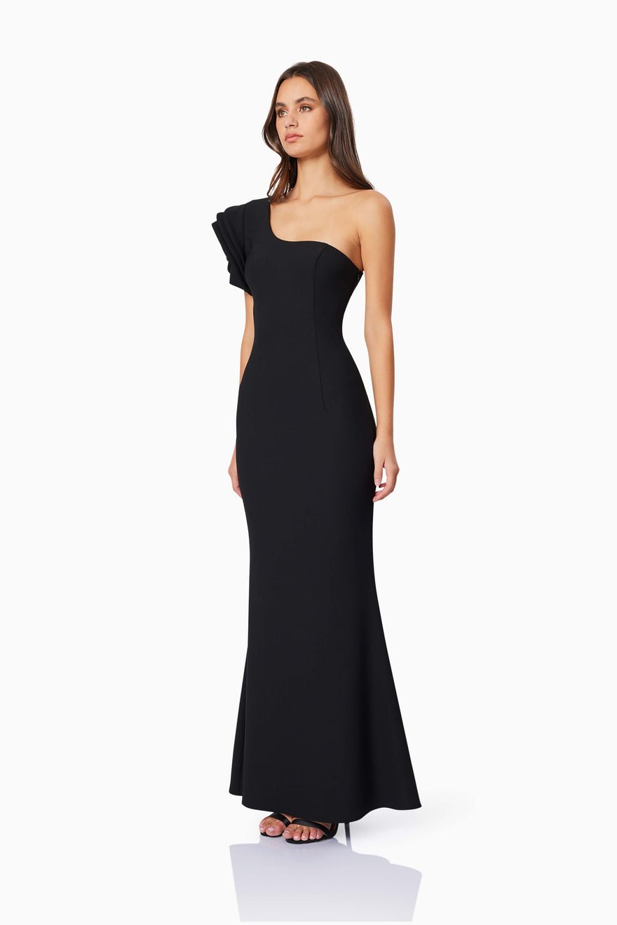 Elliatt Charlotte Maxi Dress - Black photo 4