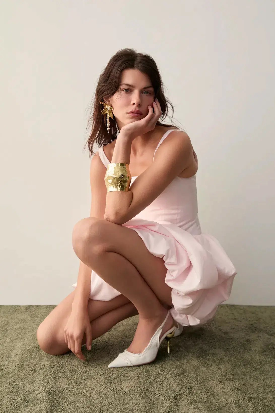 Aje Alani Mini Pink Dress Size 12 photo 3