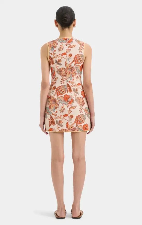 Sir the Label Noemi Mini Dress Floral Size 10 photo 2