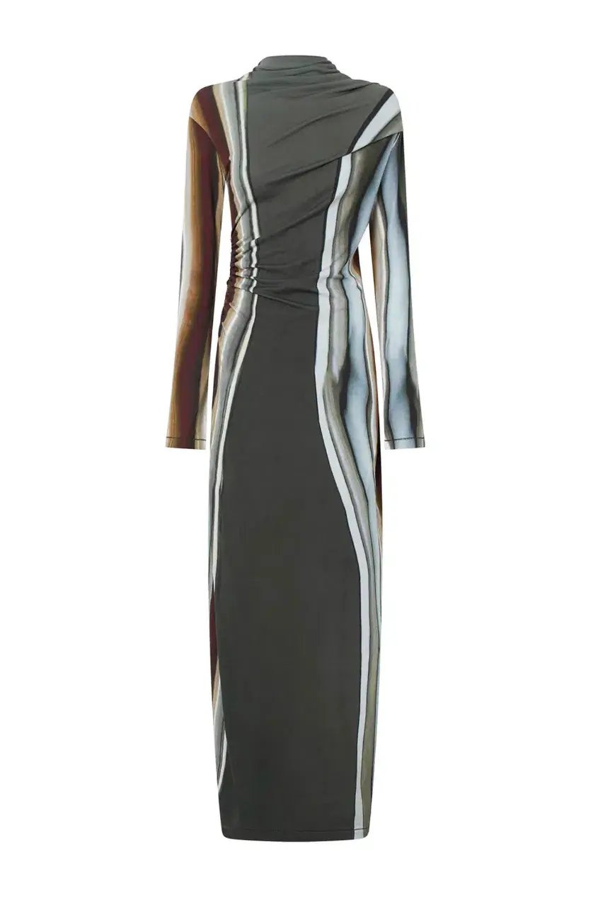 Camilla and Marc Elixir Dress Multi Print Size 8 photo 6