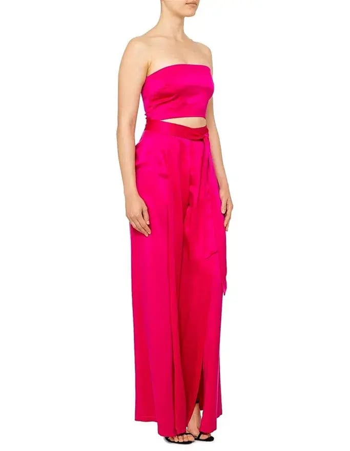 Bec & Bridge Grand Amour Jumpsuit Hot Pink Size 10 photo 2