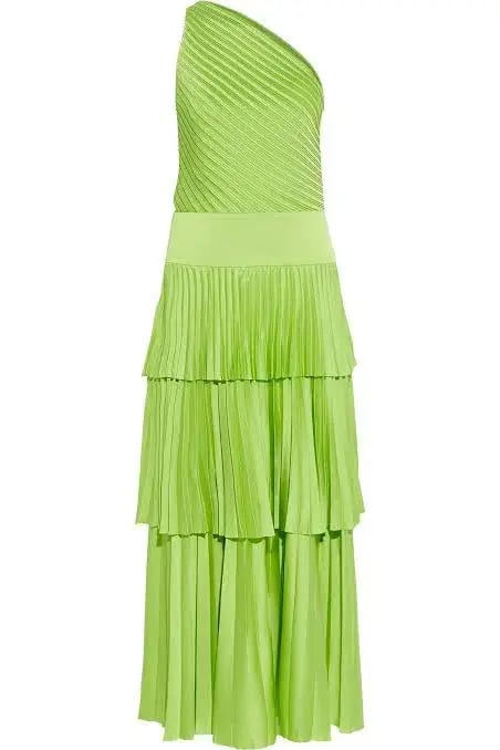Solace London Larissa Dress Green Size 14 photo 4
