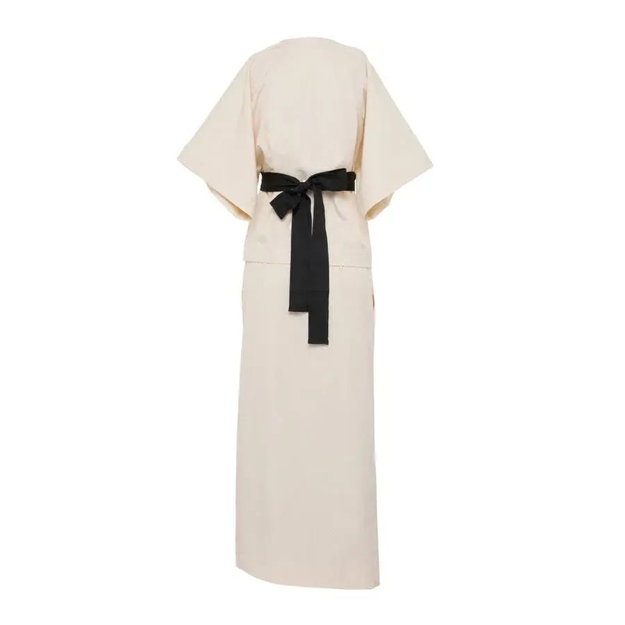 ARTCLUB Tokyo Drifter Jacket & Skirt Cream Set Size M / AU 10 photo 3
