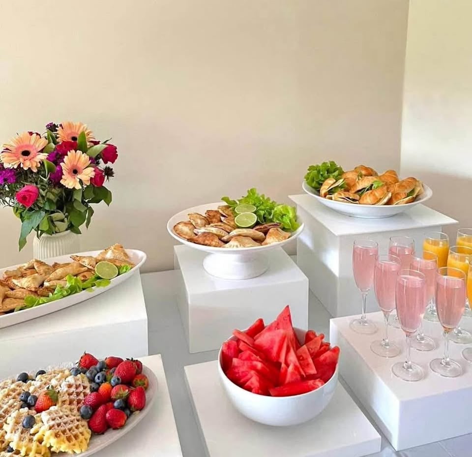 Event Hire - Acrylic Food Risers/ Display 8pcs photo 5