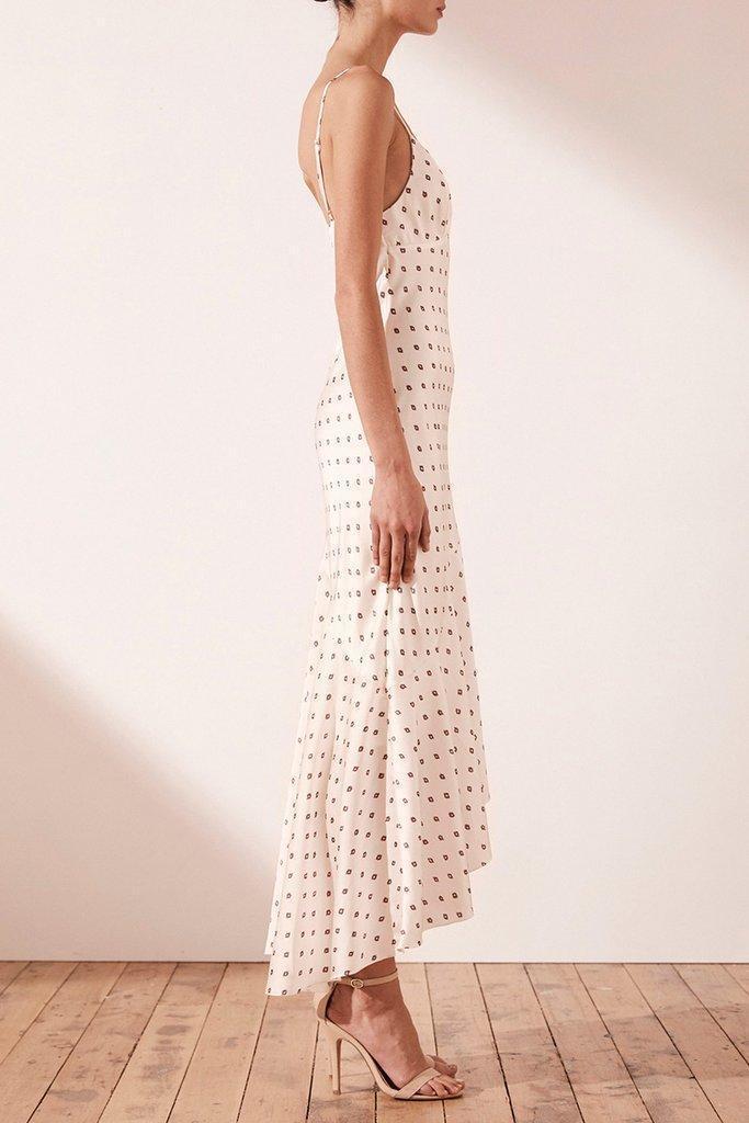 Shona Joy luciana bias frill midi dress size 12 photo 4