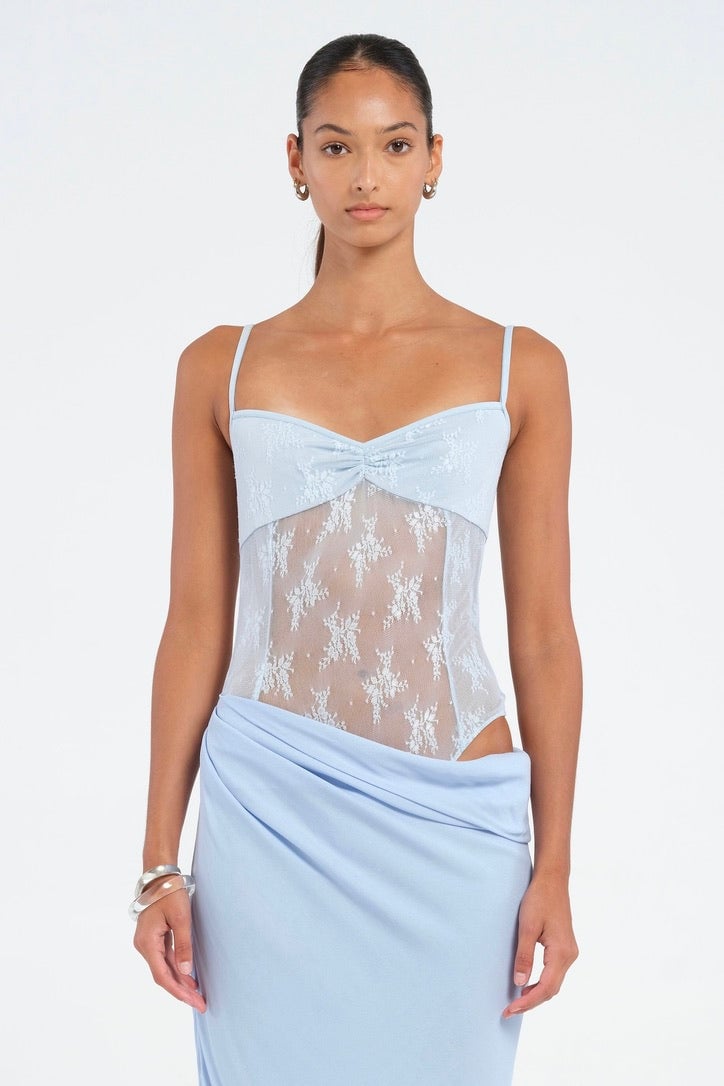 BENNI AKIO MAXI DRESS - SKY photo 4