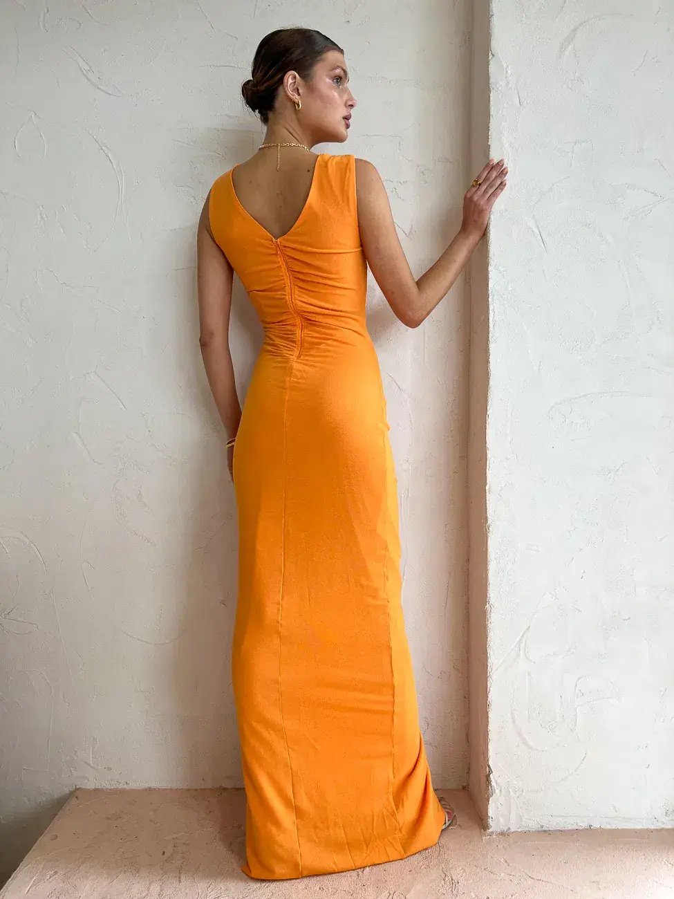 Tojha Lita Dress Tangerine Orange Size XS / AU 6 photo 2