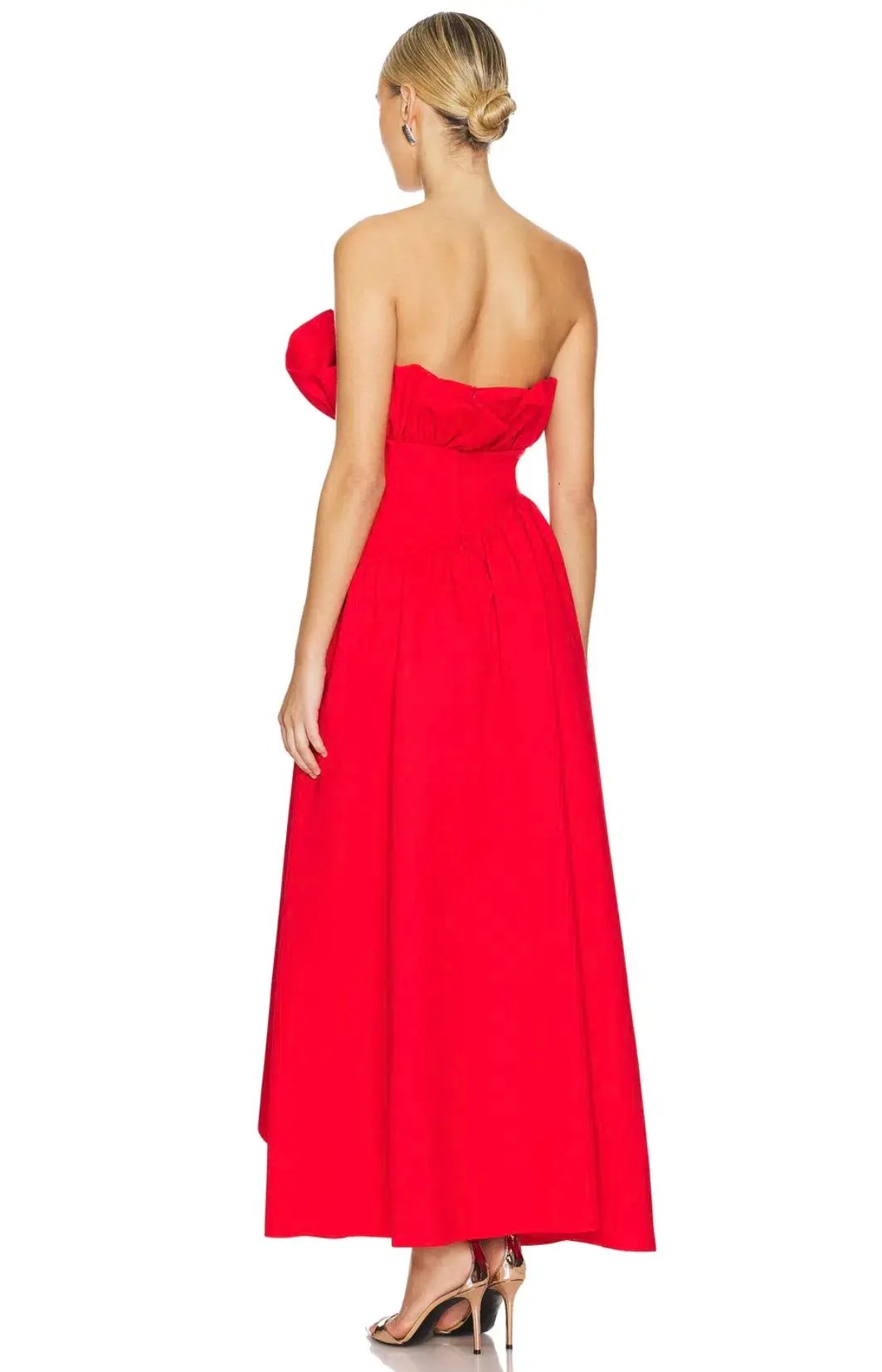 Elliatt Laurel Sleeveless Maxi Dress in Red M / AU 10 photo 3