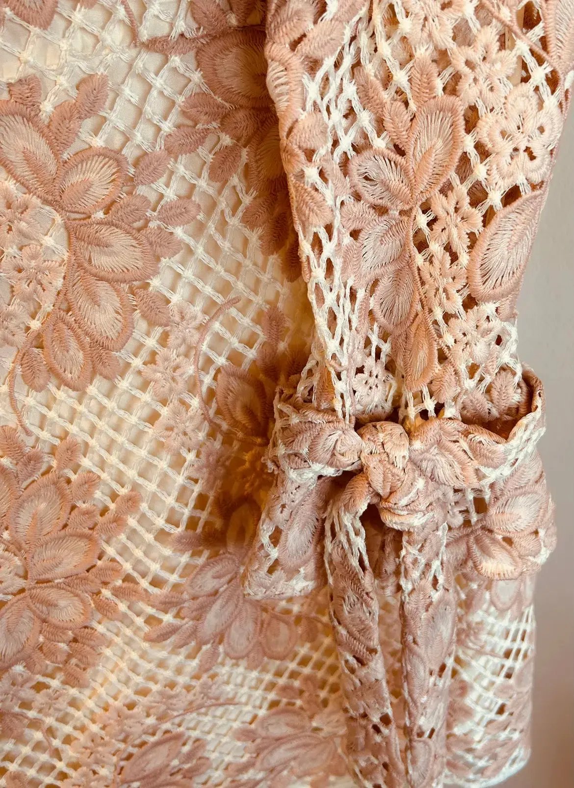 La Maison Talulah Lace Mini Light Pink Size 6 photo 3