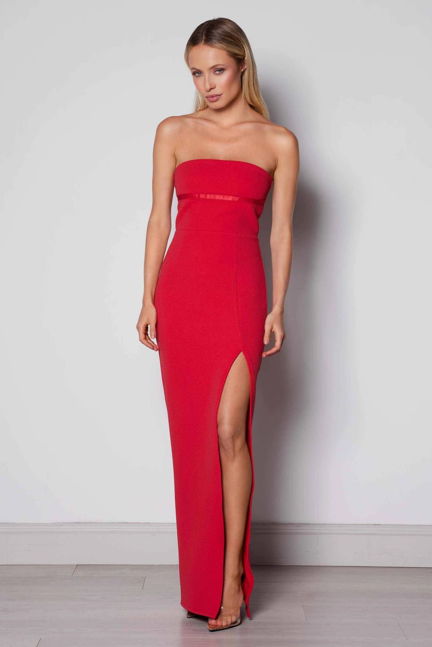 Elle Zeitoune Claudia Dress - Red photo 3