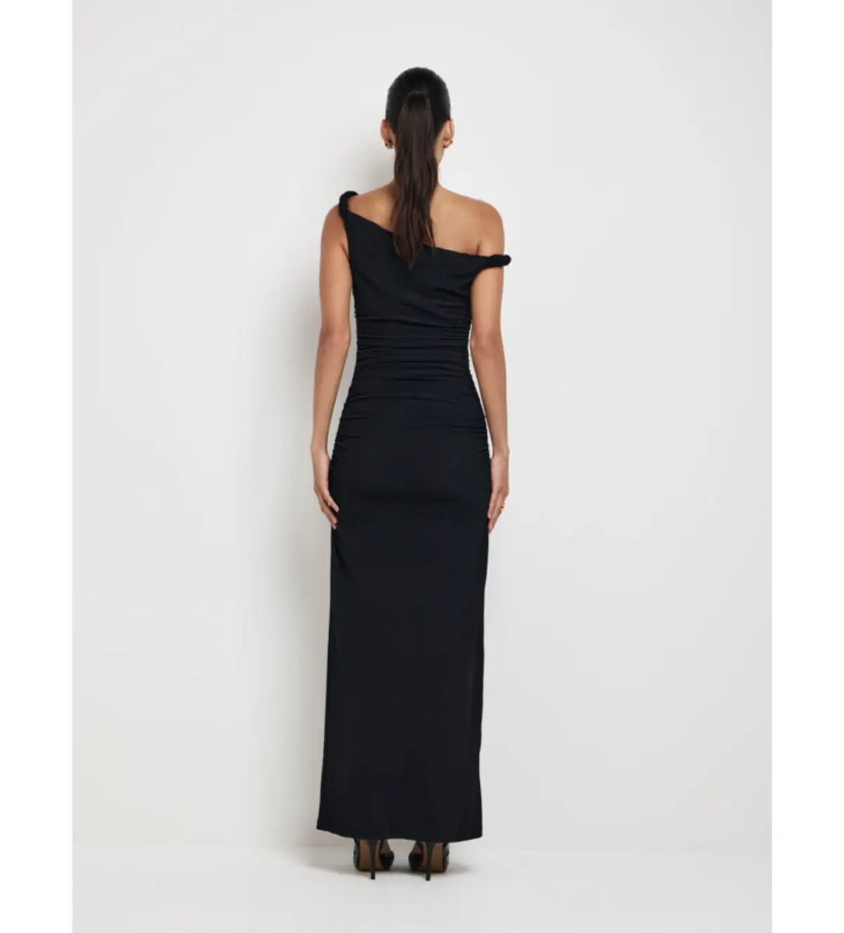 Sheike Athena Maxi Dress Black Size 6 photo 2