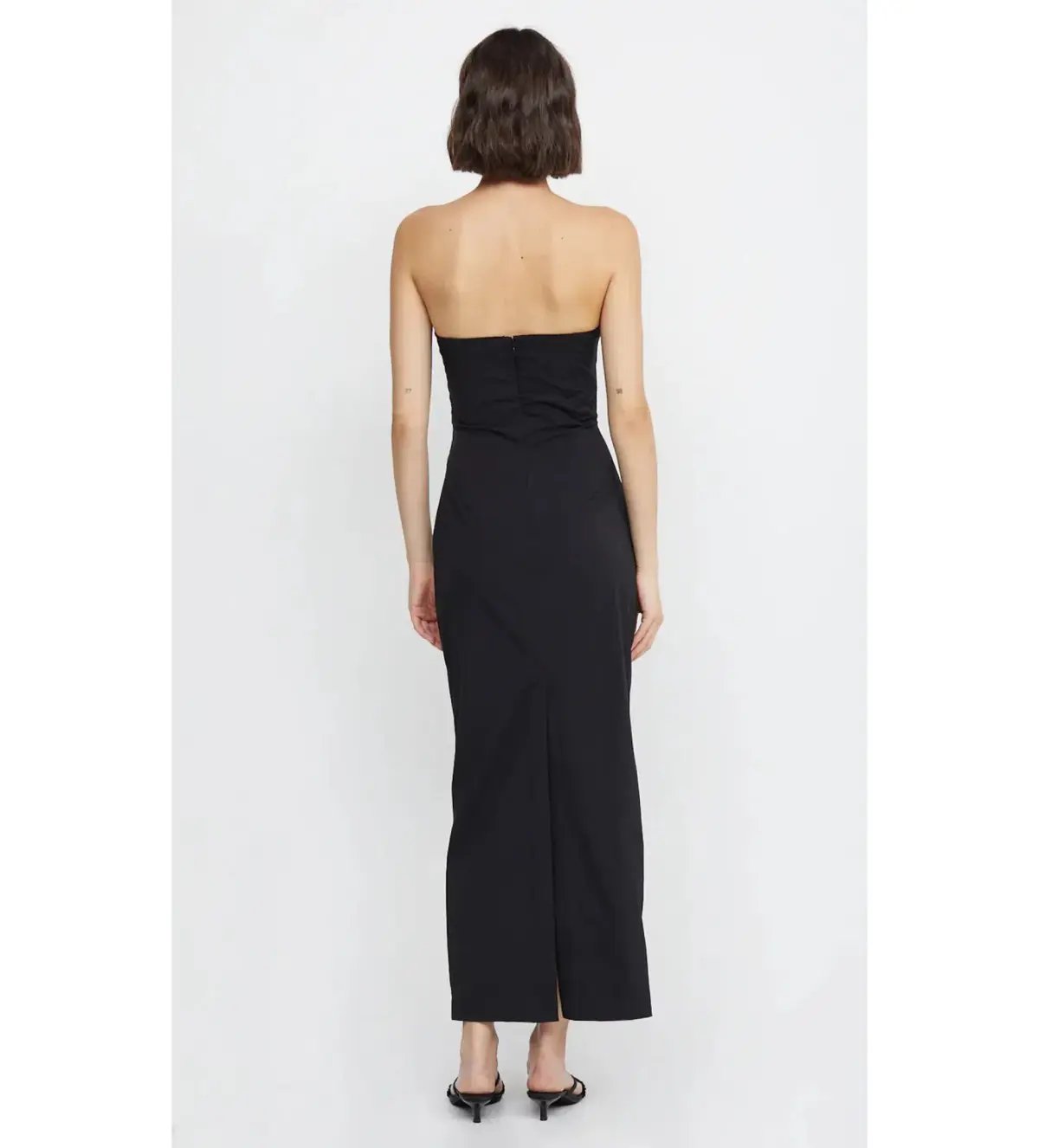 Bec & Bridge Zelie Strapless Maxi Dress Black Size AU 10 photo 2