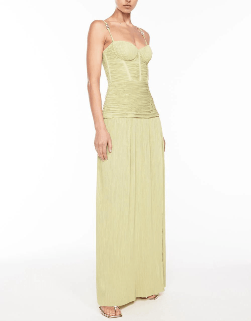 Manning Cartell Double Time Pleat Dress - Pistachio photo 3