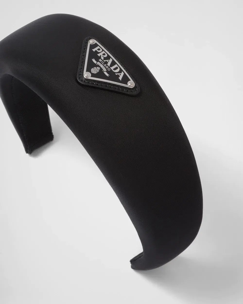 Prada Re-Nylon Black headband Black photo 2