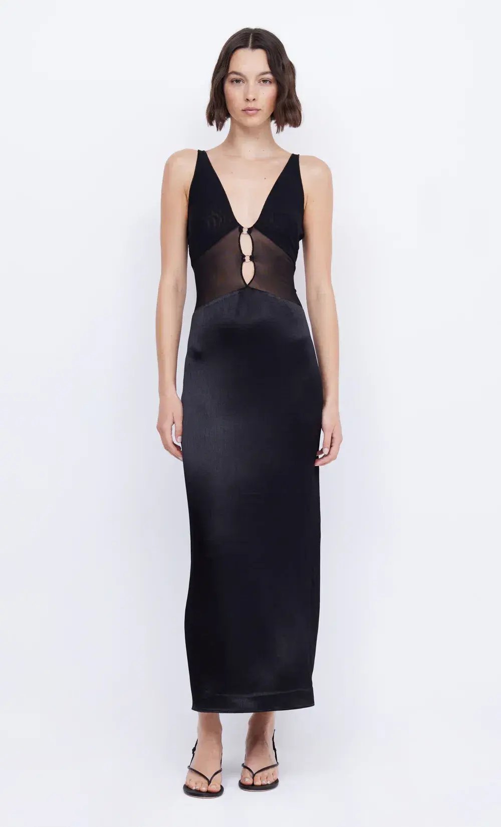 Bec & Bridge Hacie Maxi Dress Black Size 10 photo 4