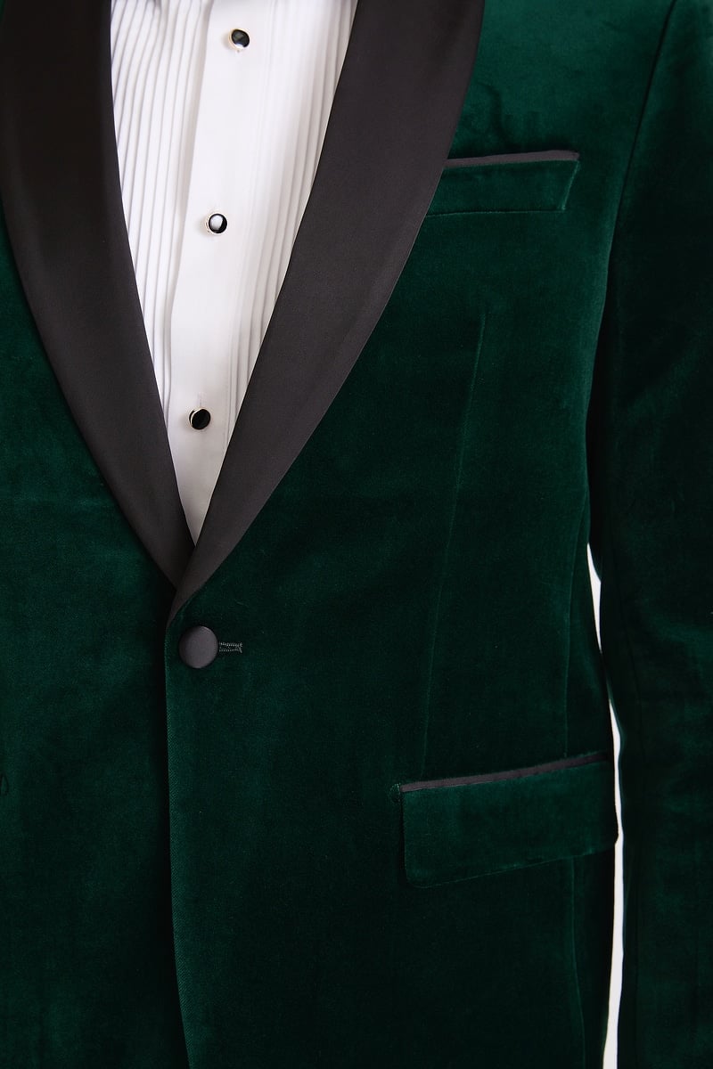 Green Velvet Tuxedo photo 5