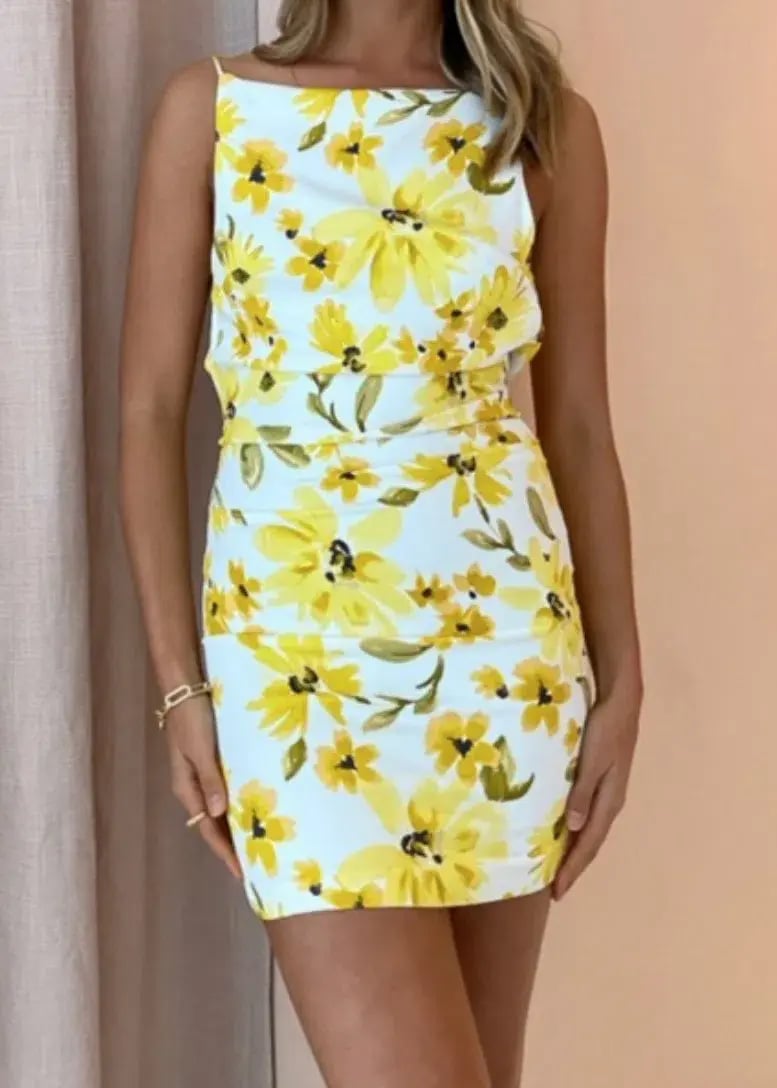 Bec and Bridge Daphne Mini Dress Print Size 8 photo 2