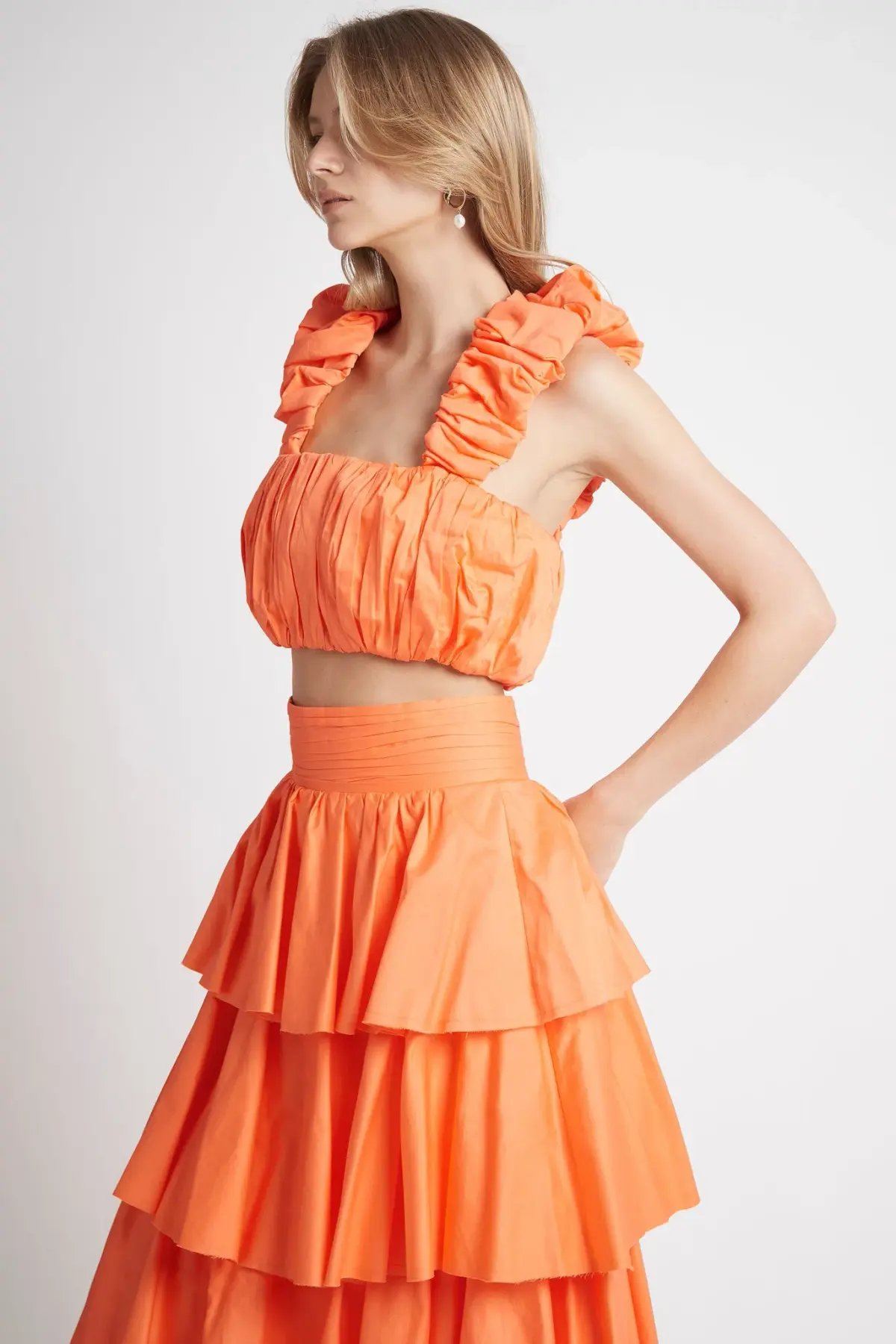 Aje Medina Set Orange Size 6 photo 4