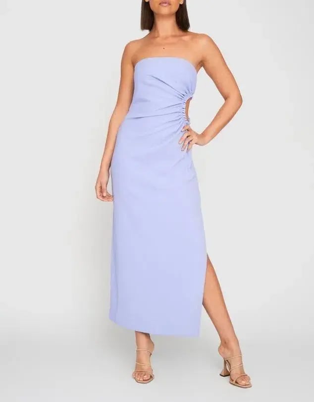 By Johnny Selena Strapless Dress Size 12 photo 3