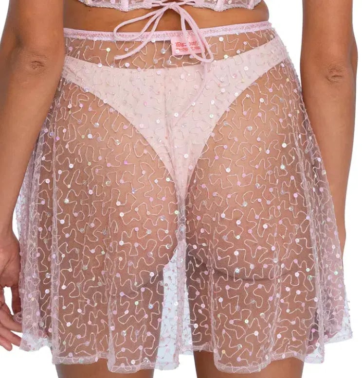 Dyspnea Baller-ina Mini Skirt Pink Size S/ AU 8 photo 5