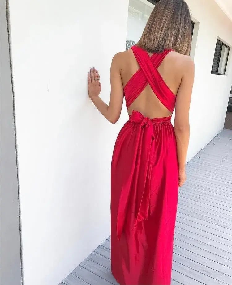 Wrap Ball Gown Dress photo 2