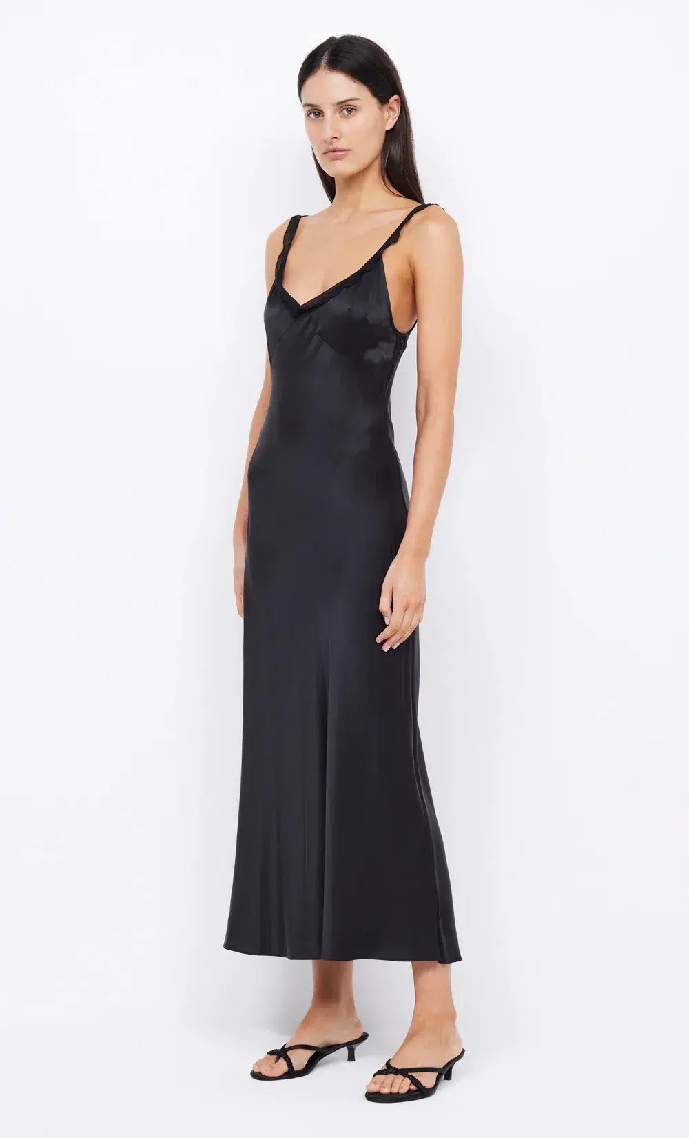 Bec & Bridge Archer Midi Dress Black Size AU 6 photo 3