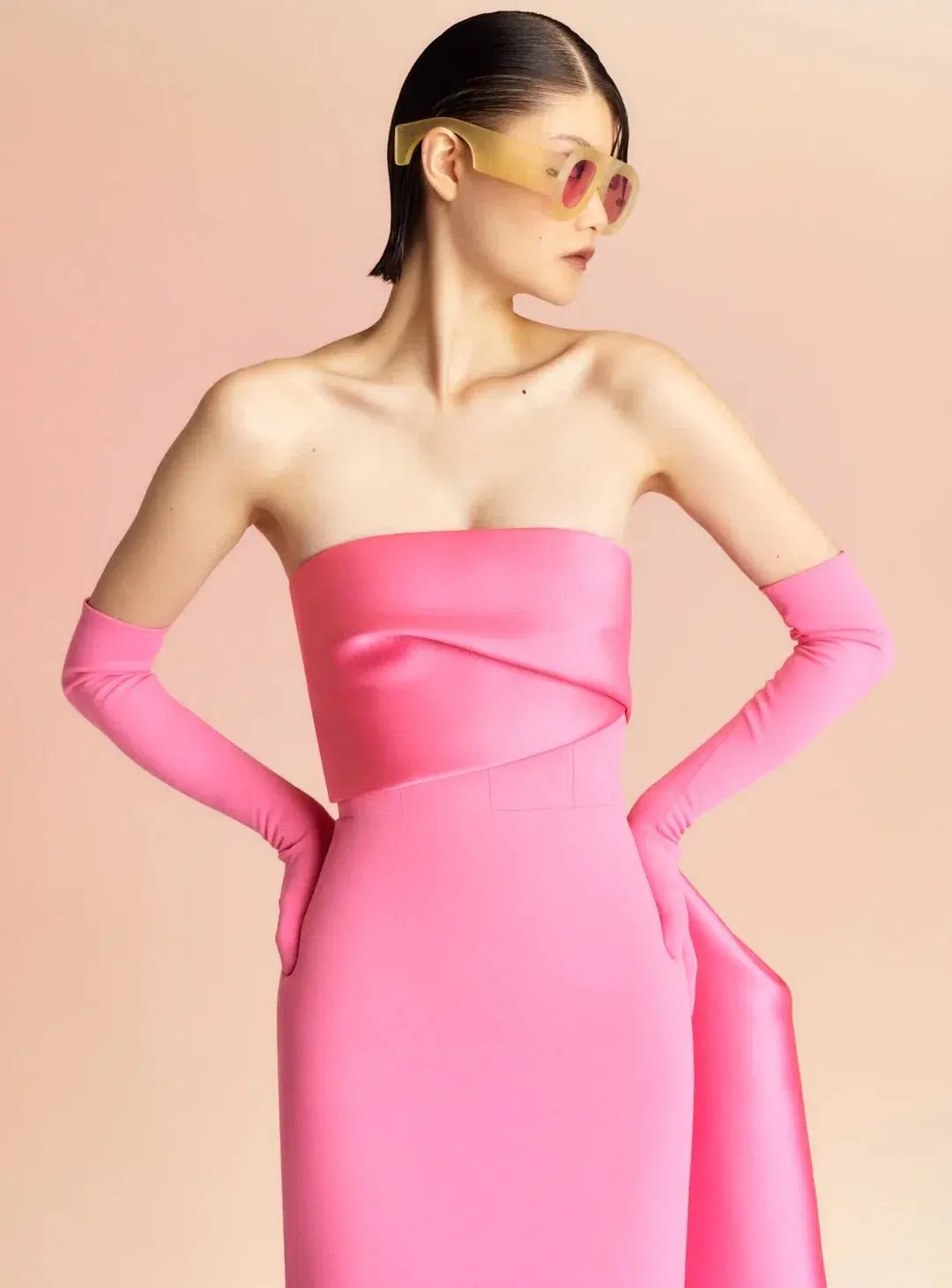 Solace London The Kinsley Maxi Dress in Rose Pink Size 12 photo 3
