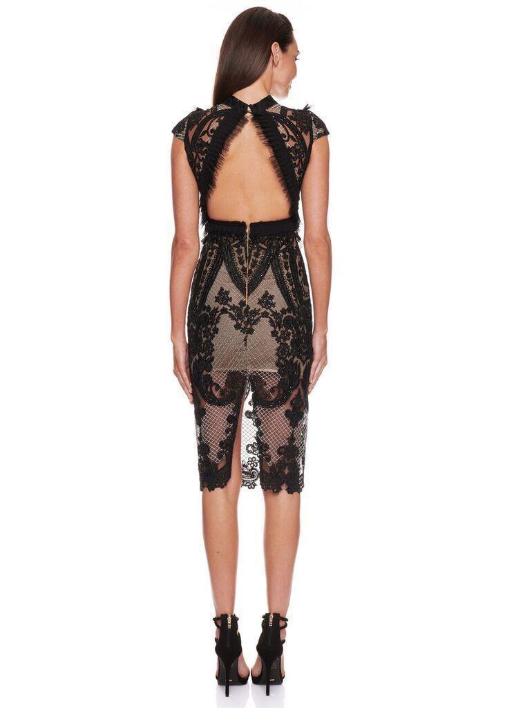 Eliya The Label Dominique Dress Black Size XS photo 2