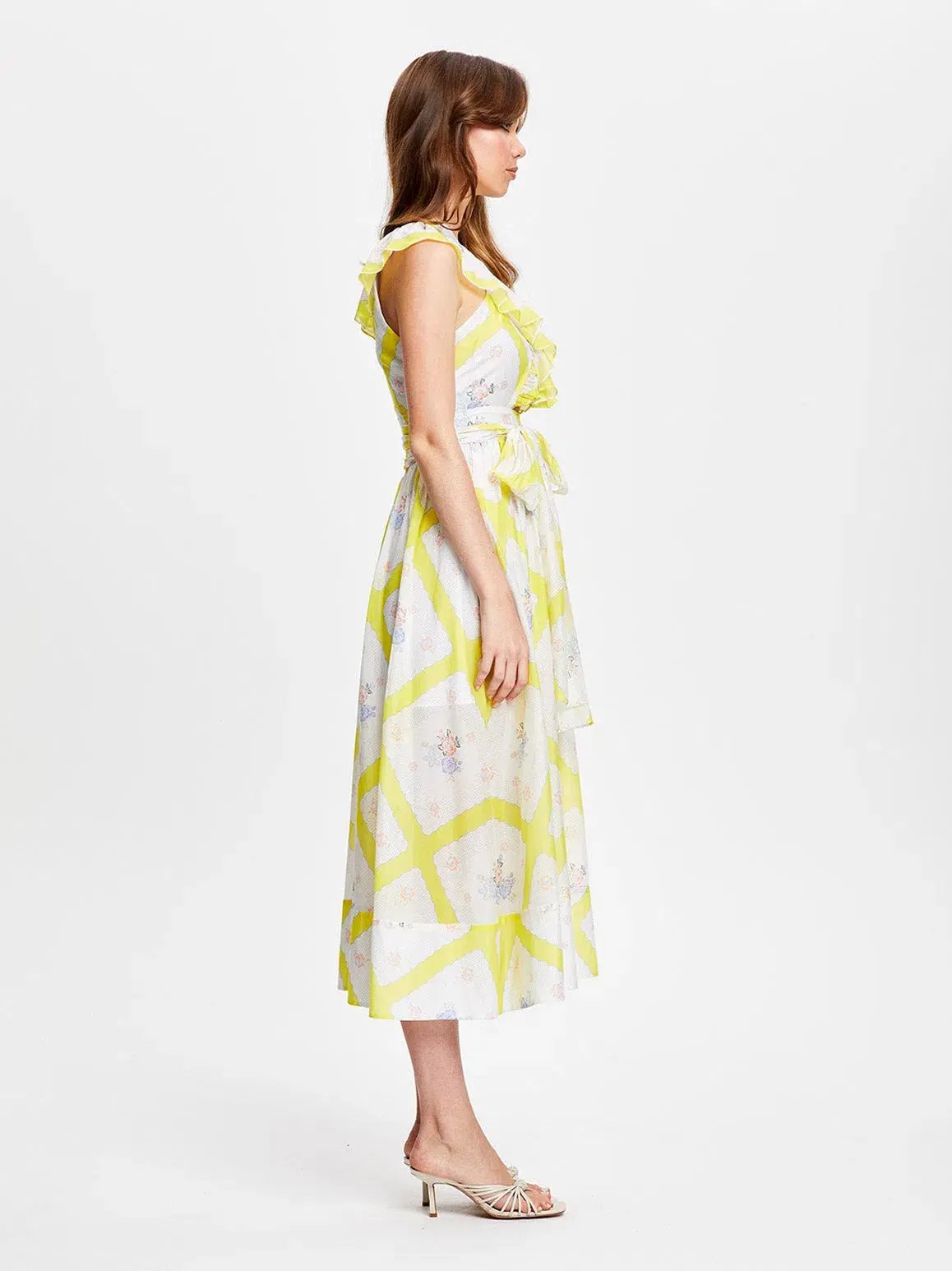 Alice McCall LA Girl Midi Dress Citrus Size 6 photo 5
