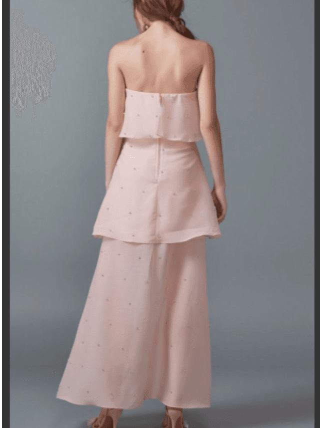 Keepsake call me gown - blush photo 3