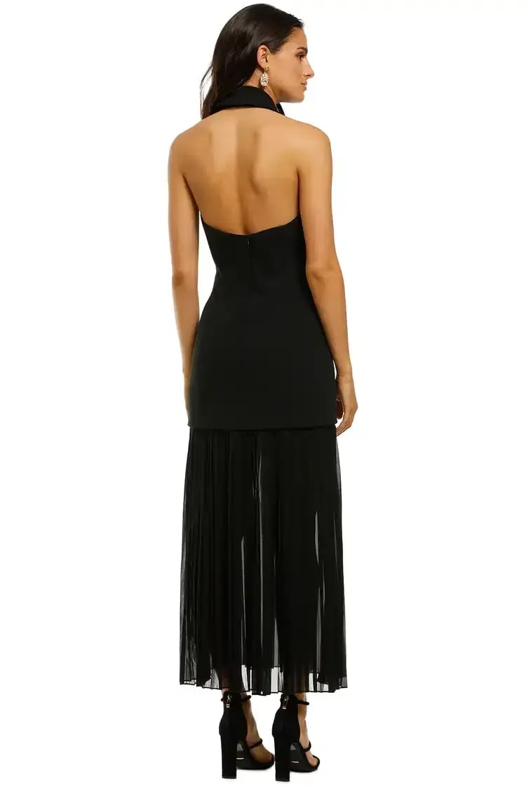 MISHA Sammiah Dress Black Size 8/S photo 3