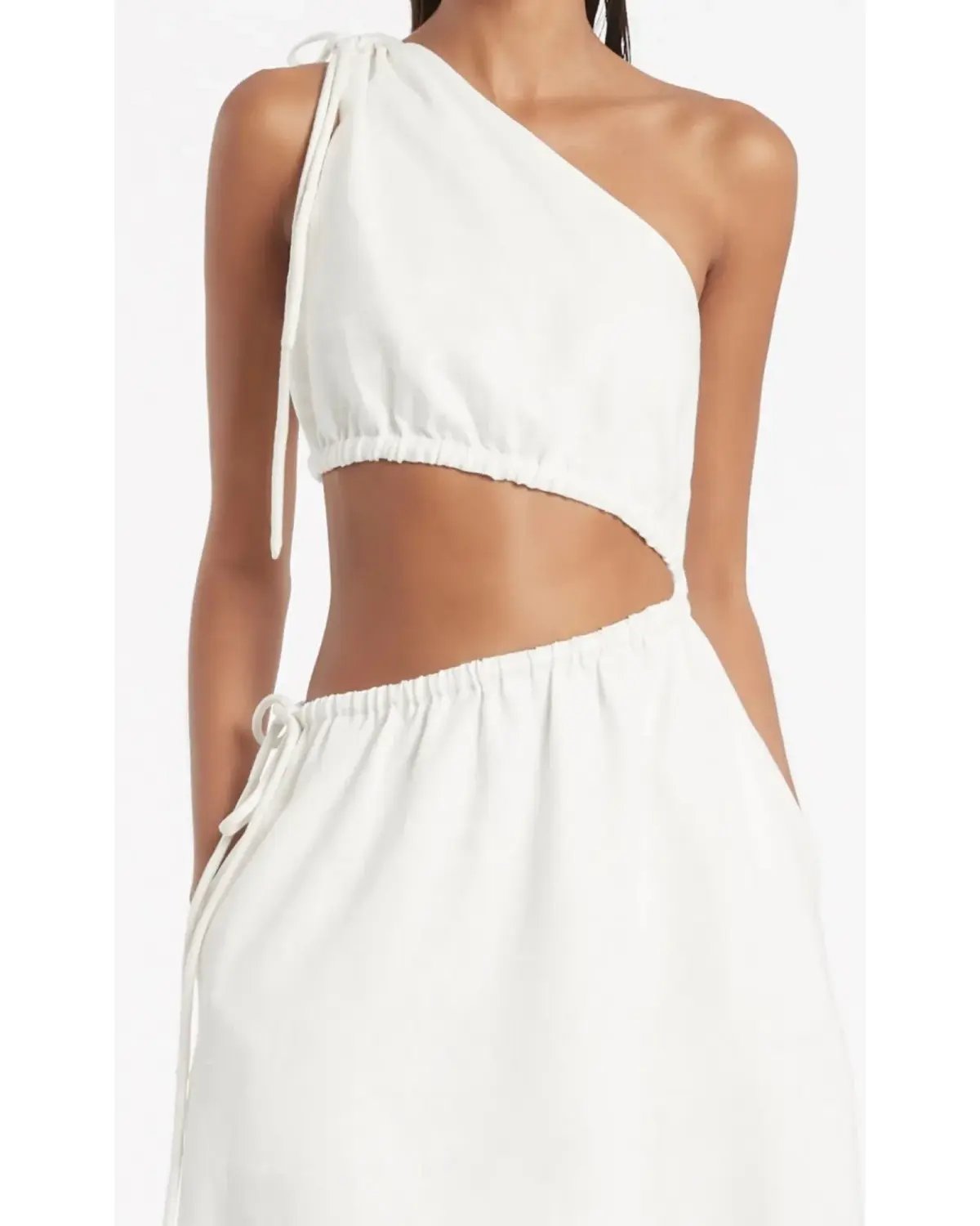 Sir The Label Blanche Asymmetrical Gown White Size 3 / AU 12 photo 2
