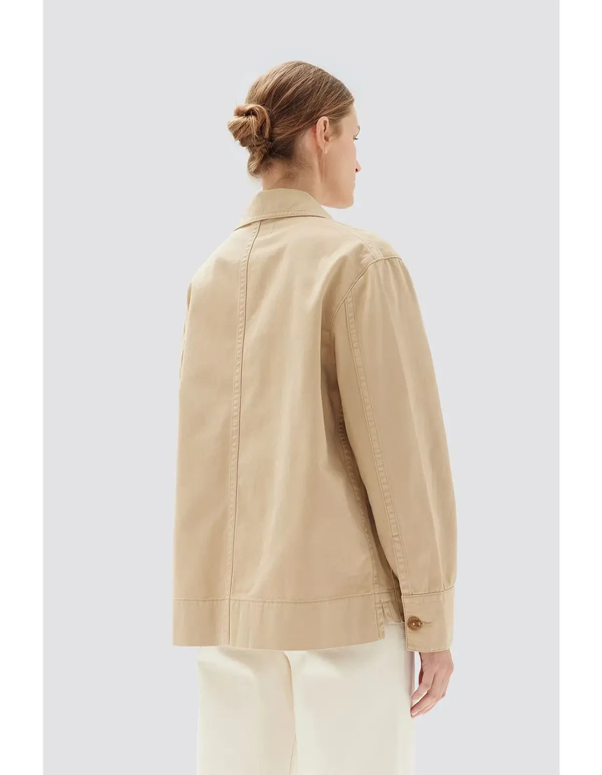 Assembly Label Madison Jacket Light Khaki Size AU 10 photo 5