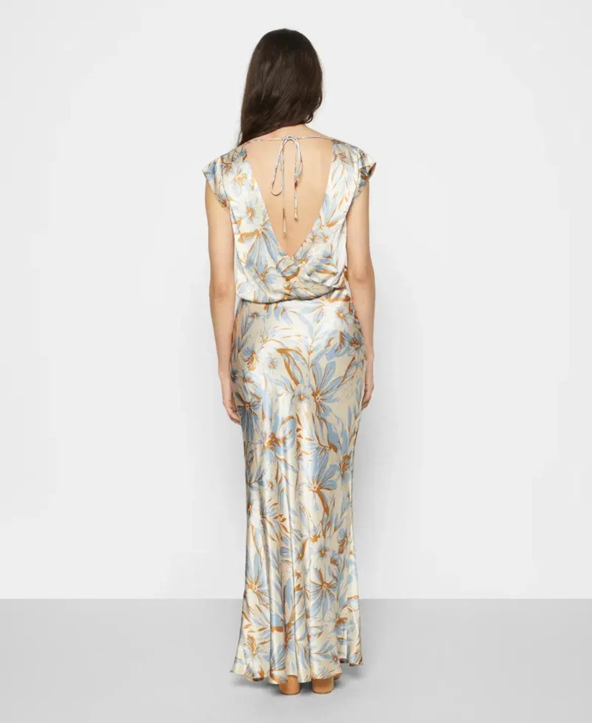 Bec & Bridge Stella Maxi Dress Blue Size 8 photo 2