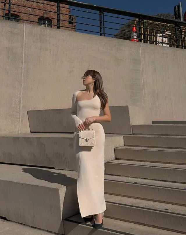 Sir The Label Manifesto Sleeve Midi Dress in Butter Size 1 / AU 8 photo 4