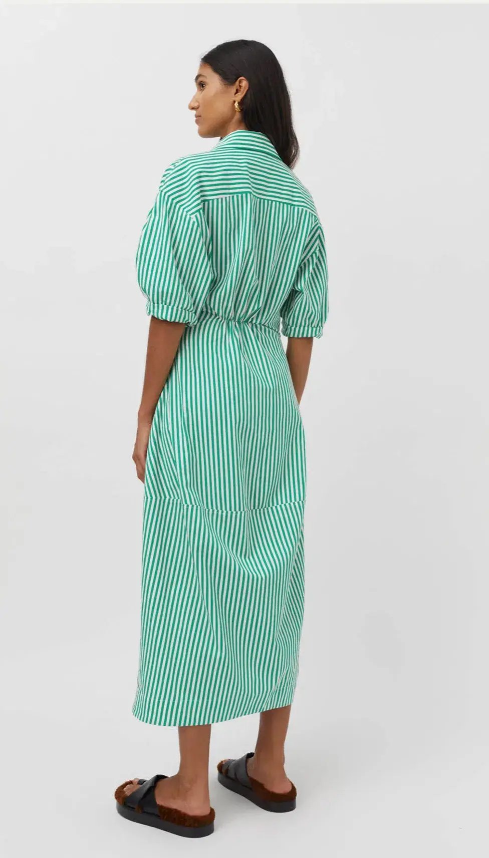 Camilla and Marc Flynn Cocoon Dress Green Size S/ Au 8 photo 2