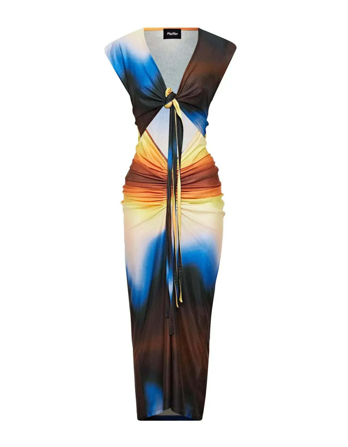 Pfeiffer Lexington Midi Dress Earth Size 14 photo 4