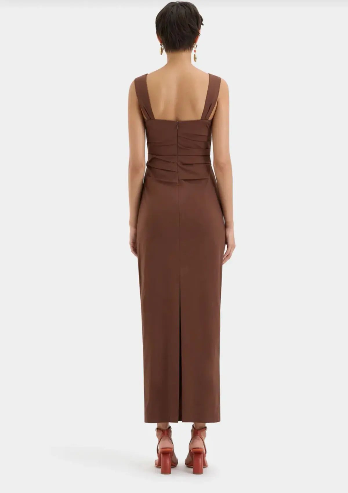 The Dahlia Balconette Gown Brown photo 4