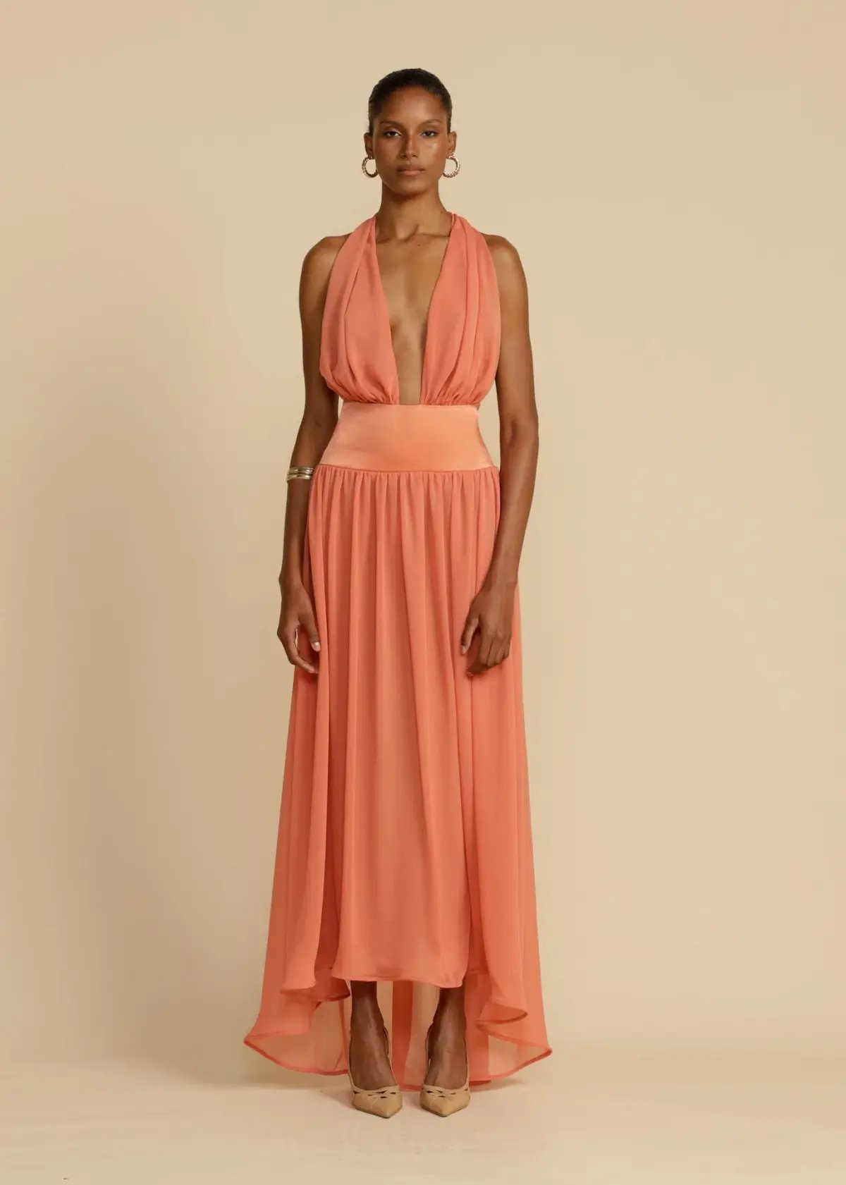 Arcina Ori Serena Dress Coral Size S / AU 8 photo 3