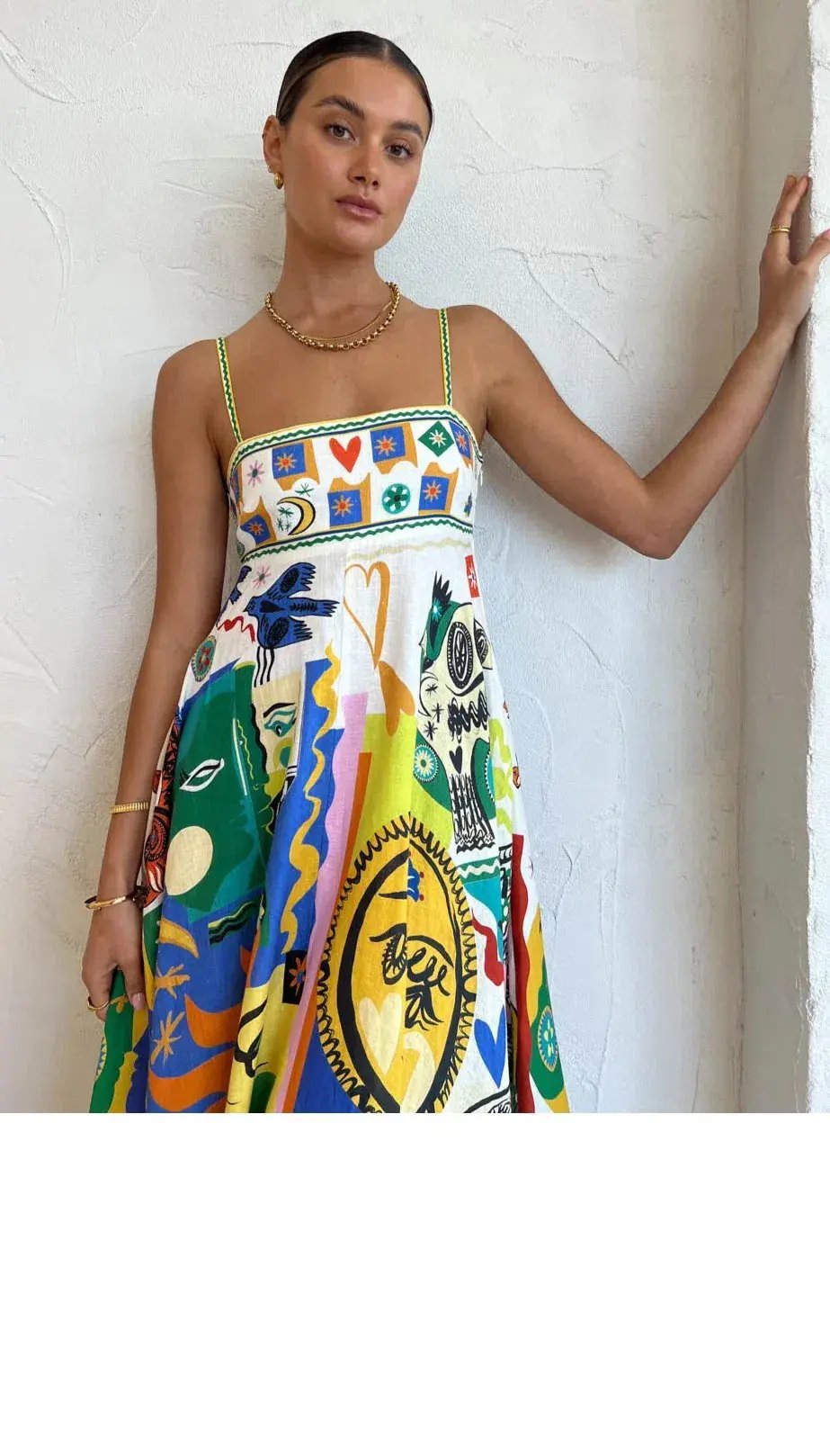 Alemais Soleil Dress Print Size 8 photo 3