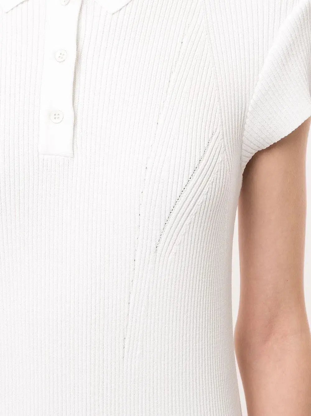 Manning Cartell MVP Polo Knit Dress White Size 6 photo 2