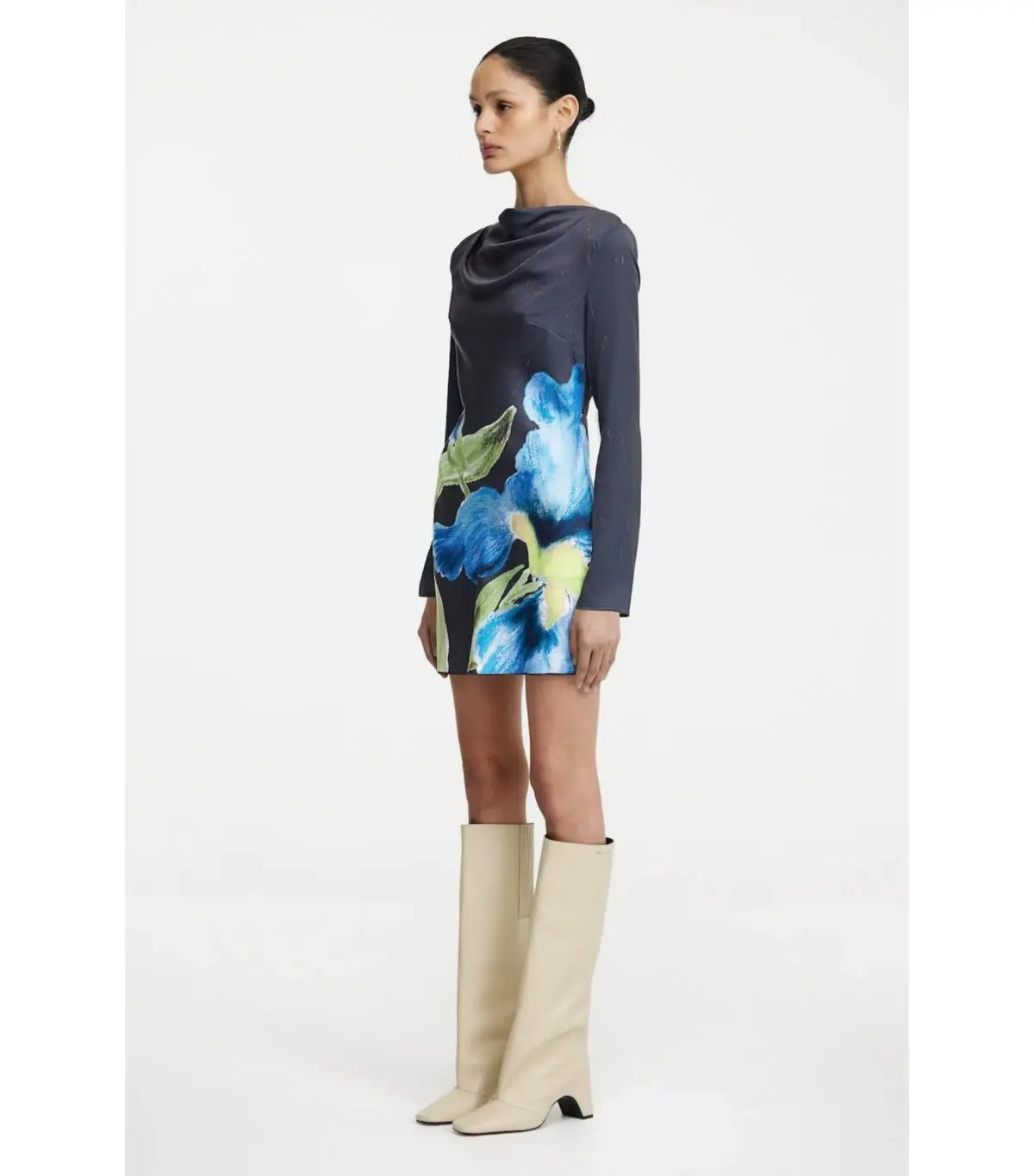 Significant Other The Merida Mini Dress in Midnight Botanic Size AU 8 photo 2