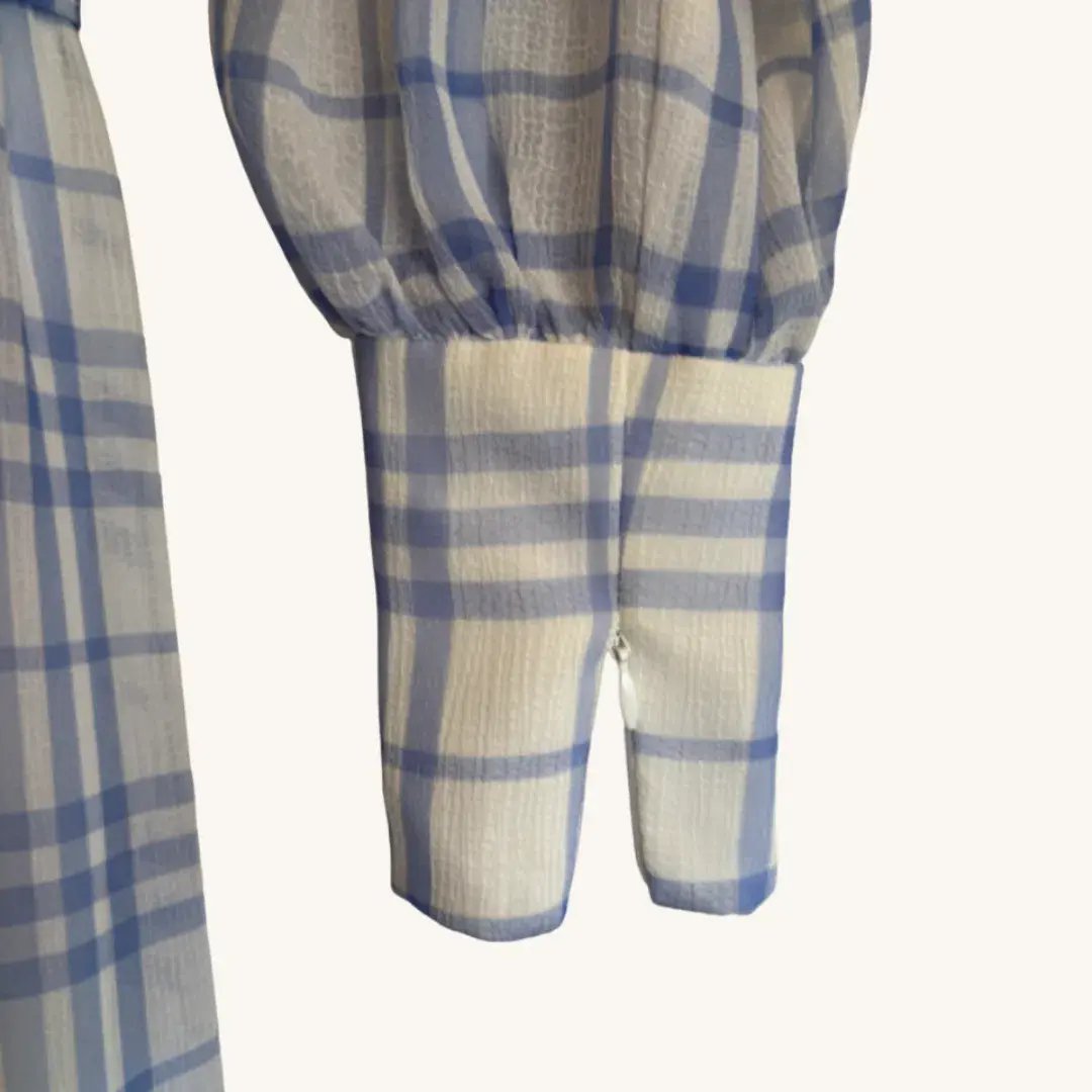 Bec & Bridge Alexa Gingham Maxi Dress Print Size AU 8 photo 7