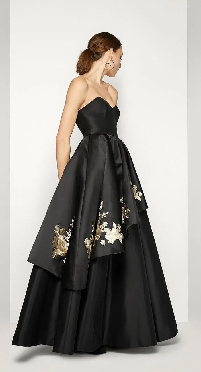 Fame and Partners Nova Gown Black Size 8 photo 2