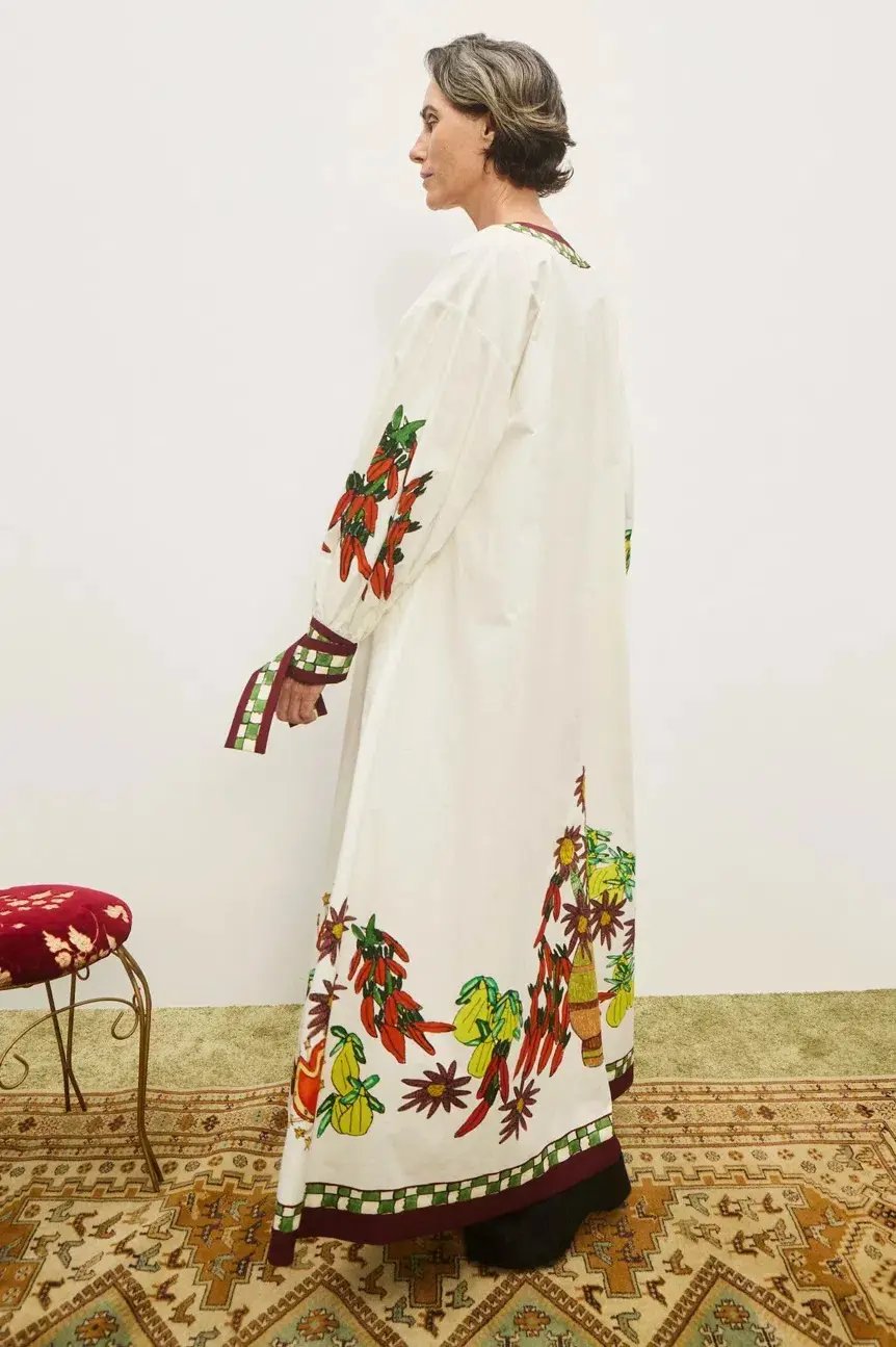 Alemais Katerina V Neck Midi Dress Size 10 photo 4