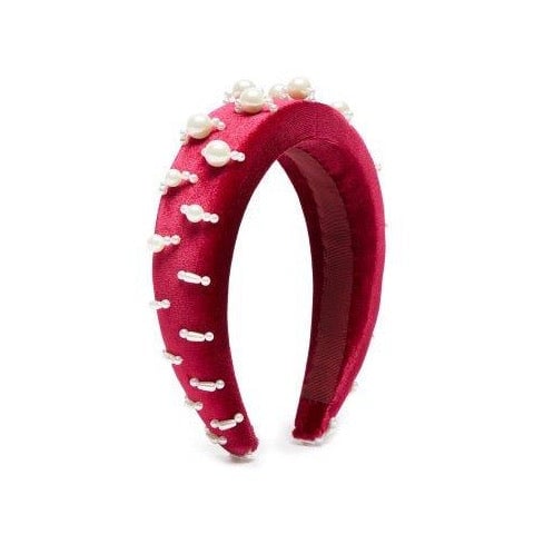 House Of Lafayette Burgundy Lili Headband photo 2